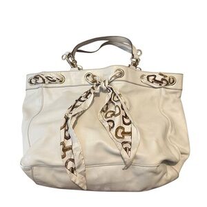 Gucci Positano white tote bag